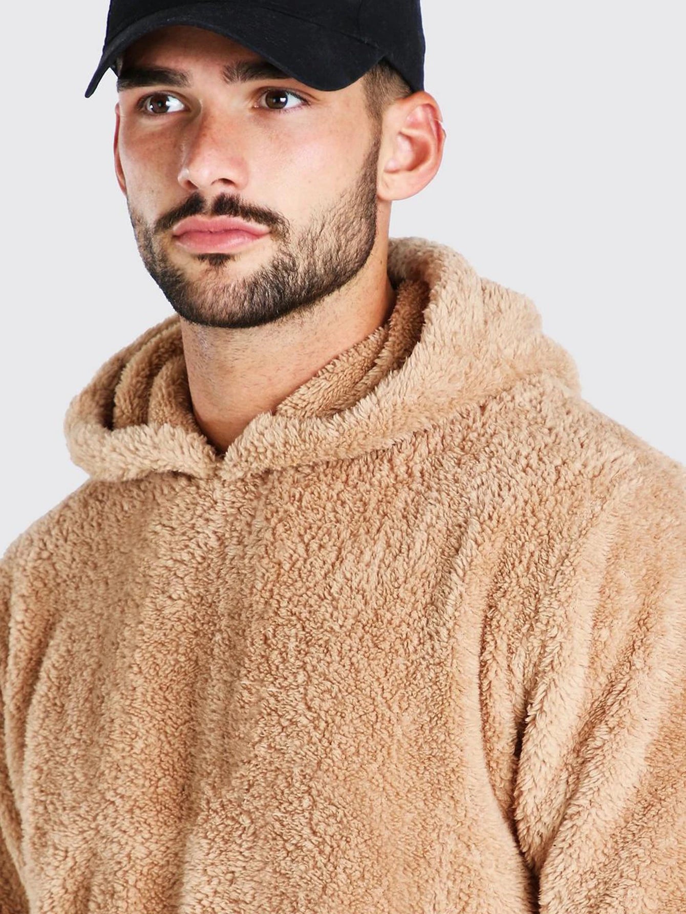 The Original Fluffy Hoodie - Brown