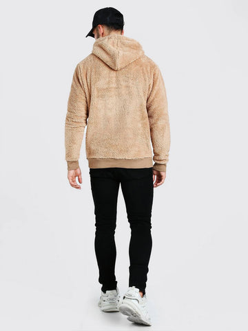 The Original Fluffy Hoodie - Brown
