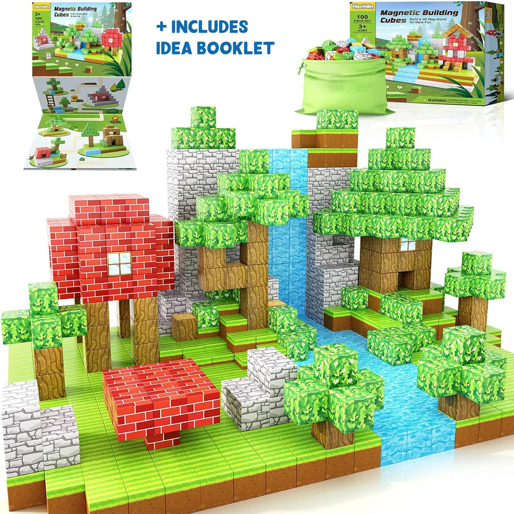 STEM Learning Magnetic Building Blocks 100pcs
