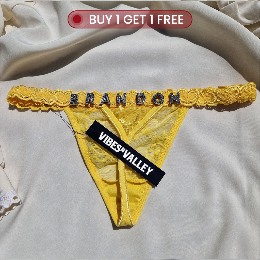 Personalized Thong